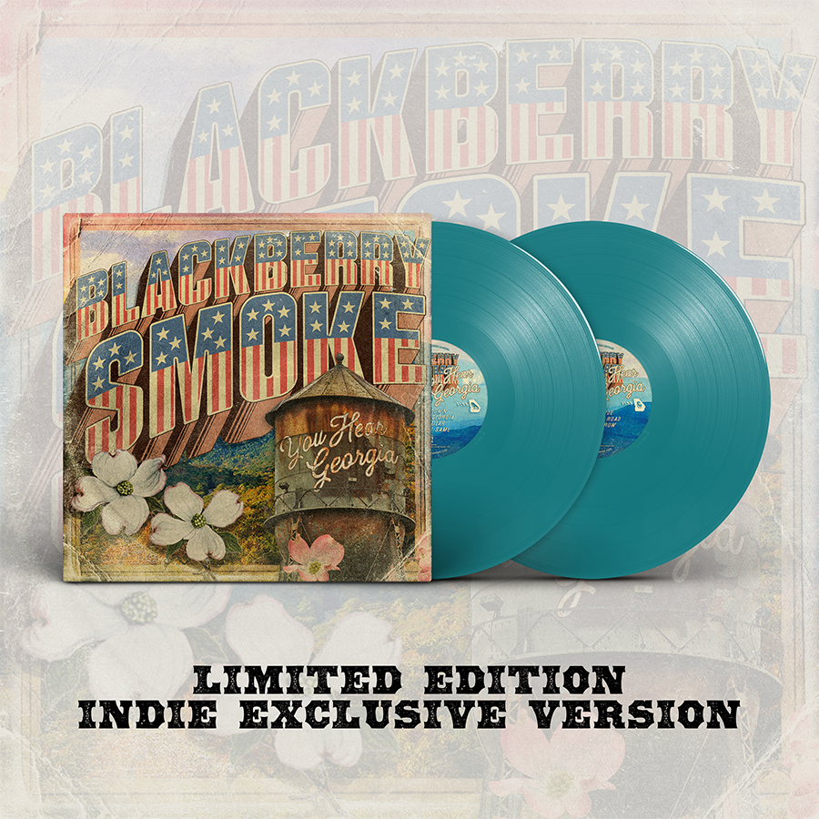Buy Blackberry Smoke - You Hear Georgia (Limited Edition, Indie Exclusive, Teal 2xLP Vinyl)