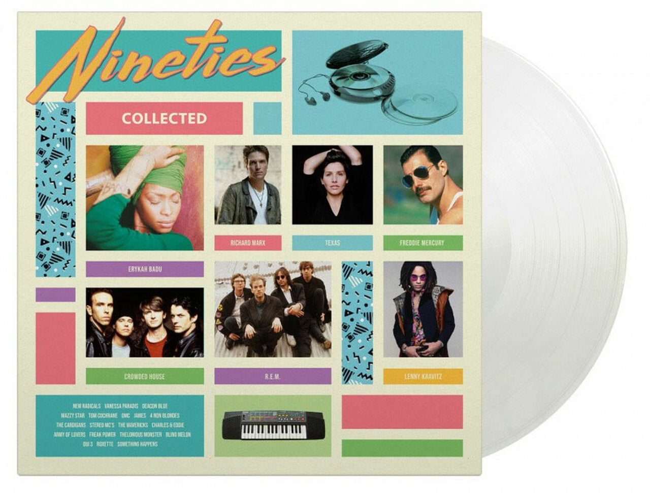 Buy Various Artists - Nineties Collected (Import, Numbered, Limited Edition 2xLP Crystal Clear Vinyl)