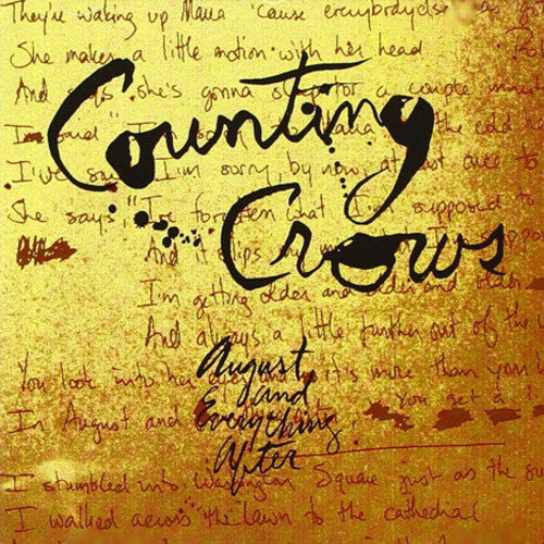 Buy Counting Crows - August And Everything After (2xLP Vinyl)