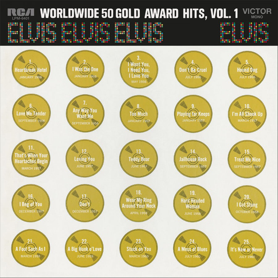 Buy Elvis Presley - Worldwide 50 Gold Award Hits (Vol.1) 4LP Box Set