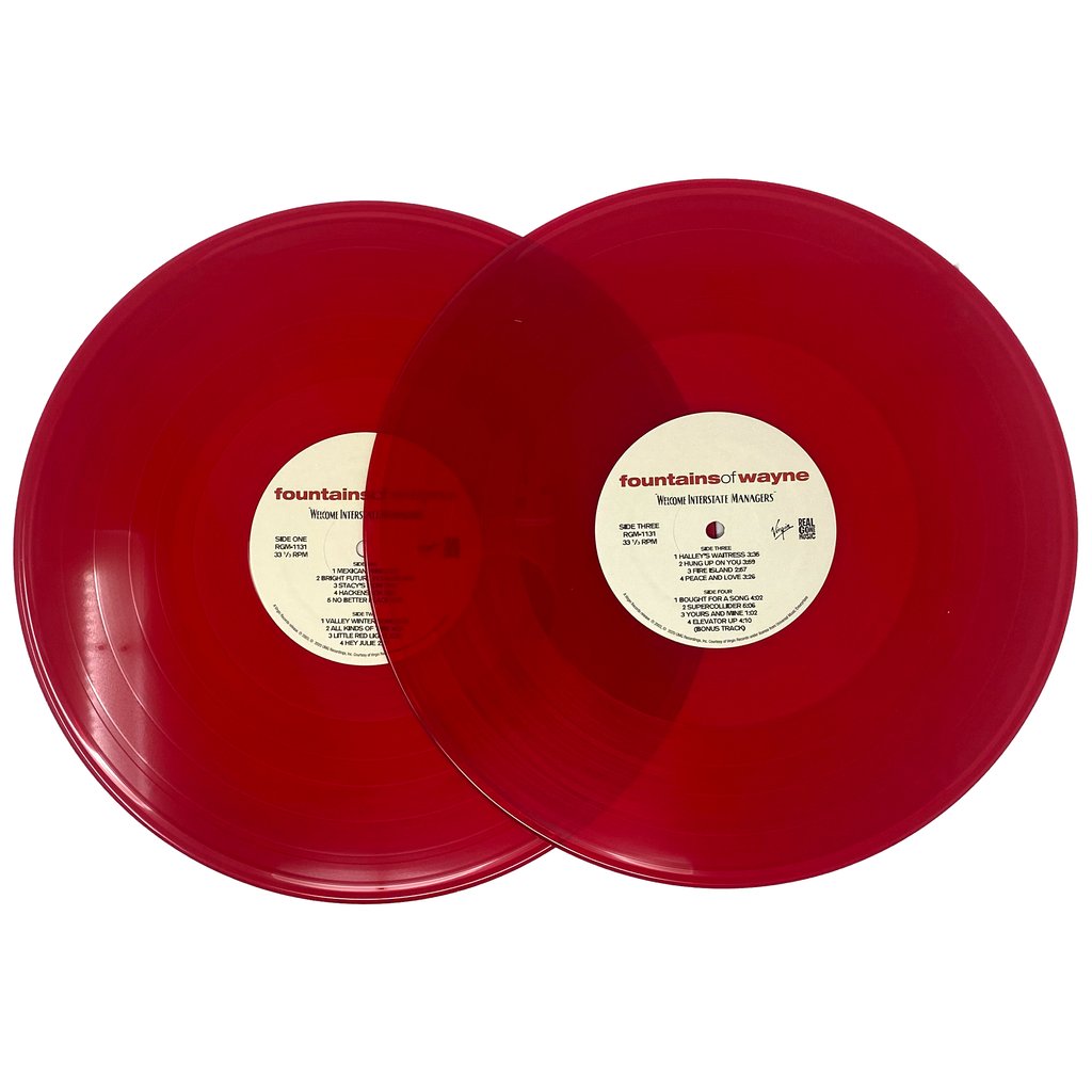 Buy Fountains of Wayne - Welcome Interstate Managers (Limited Edition, 2xLP Red Vinyl)