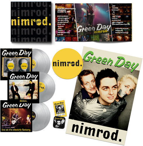 Buy Green Day - Nimrod (Indie Exclusive, 25th Anniversary Limited Edition, 5xLP Box Set, Silver Vinyl)