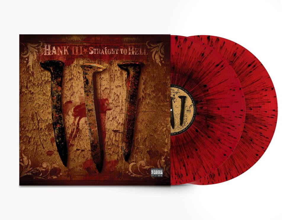 Buy Hank Williams III - Straight To Hell (2xLP Red & Black Splatter Vinyl)