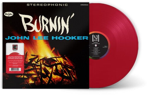 Order John Lee Hooker - Burnin' (60th Anniversary, Indie Exclusive, Limited Edition Translucent Red Vinyl)