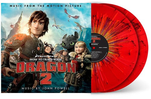 Order John Powell - How To Train Your Dragon 2: Original Soundtrack (RSD 2023, 2xLP Red Multicolor Splatter Vinyl)