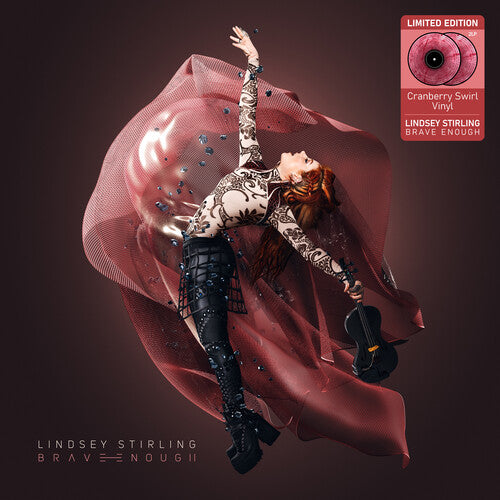 Order Lindsey Stirling - Brave Enough (2xLP Cranberry Swirl Vinyl)