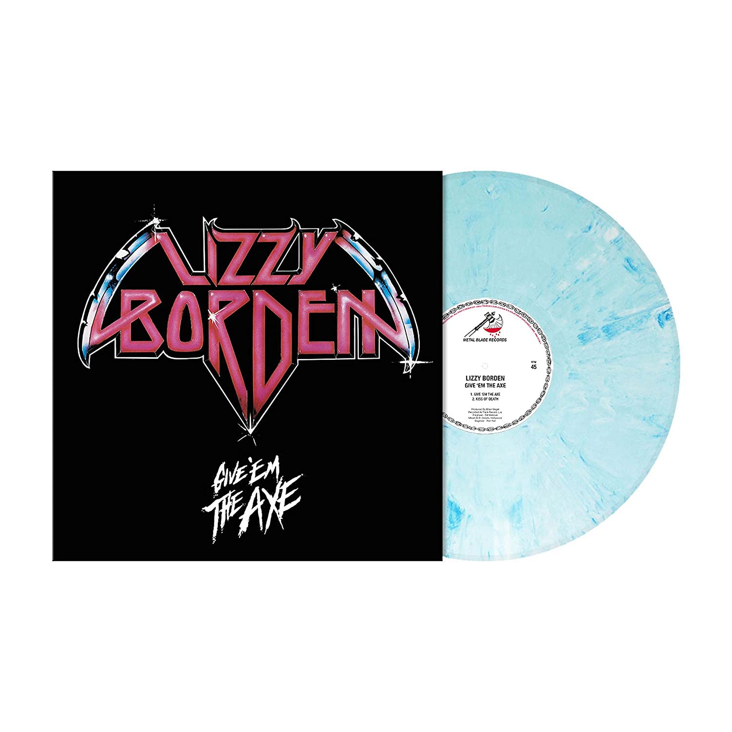 Buy Lizzy Borden - Give 'em The Axe (Reissue, White & Blue Vinyl)