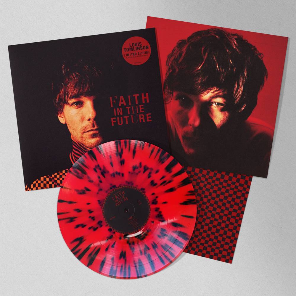 Buy Louis Tomlinson - Faith In The Future (Indie Exclusive, Limited Edition Black & Red Splatter Vinyl)