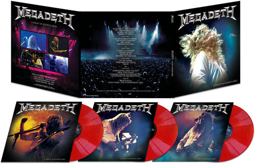Buy Megadeth - A Night In Buenos Aires (3xLP Red Vinyl)