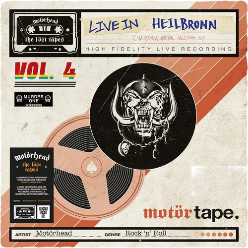 Order Motorhead - The Lost Tapes, Vol. 4: Live in Heilbronn 1984 (RSD Exclusive, 2xLP Vinyl)