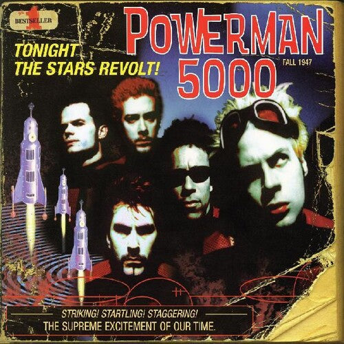 Buy Powerman 5000 - Tonight The Stars Revolt (Coke Clear Vinyl w/ Bright Yellow Streaks)