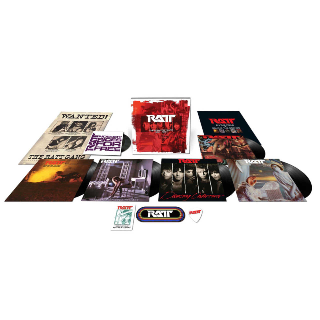 Ratt - The Atlantic Years 1984 - 1991 (Remastered 5xLP Box Set)