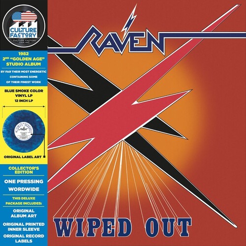 Buy Raven - Wiped Out (Orange & Blue Smoke Vinyl)