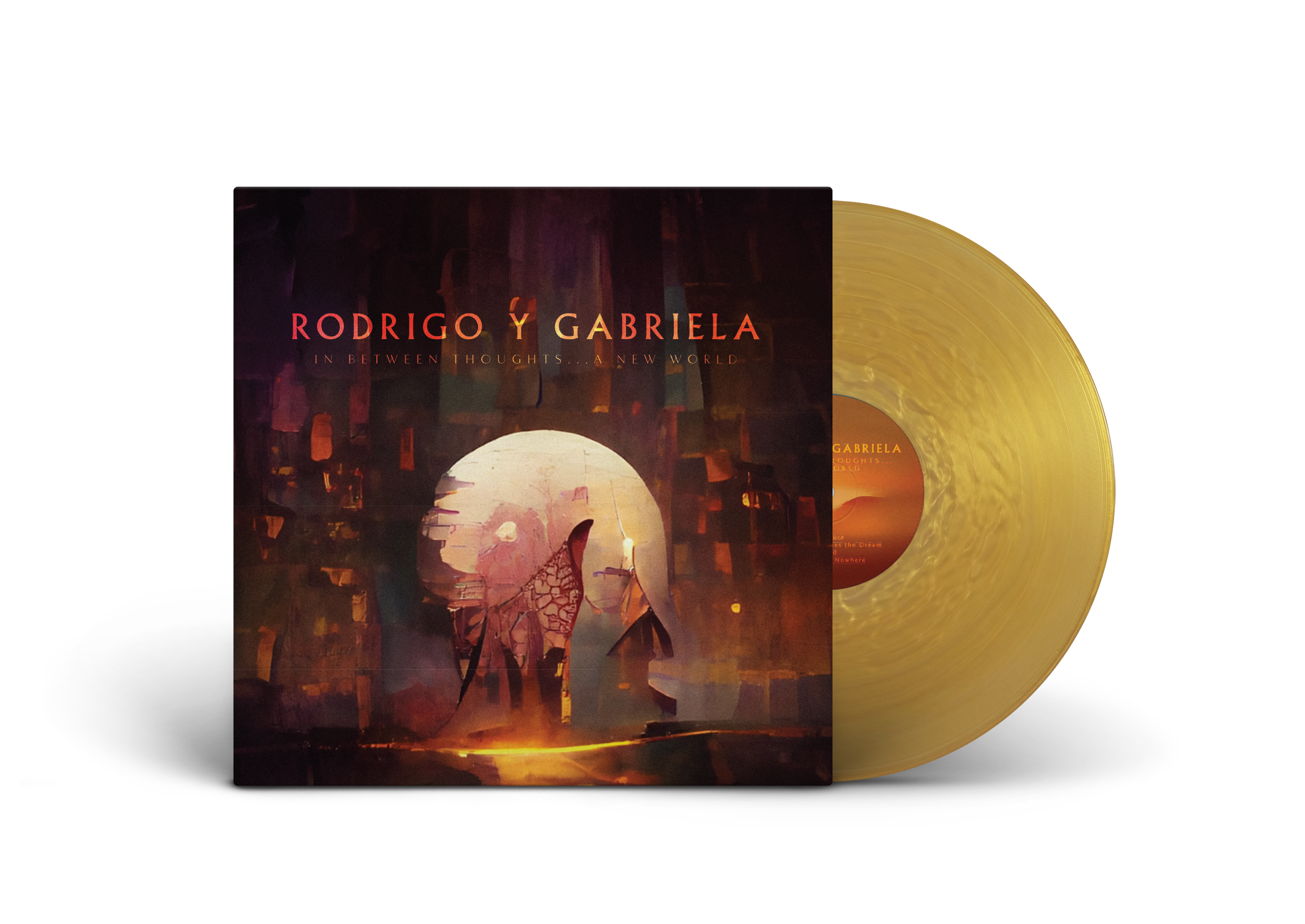 Order Rodrigo y Gabriela - In Between Thoughts... A New World (Indie Exclusive, Gold Nugget Vinyl)