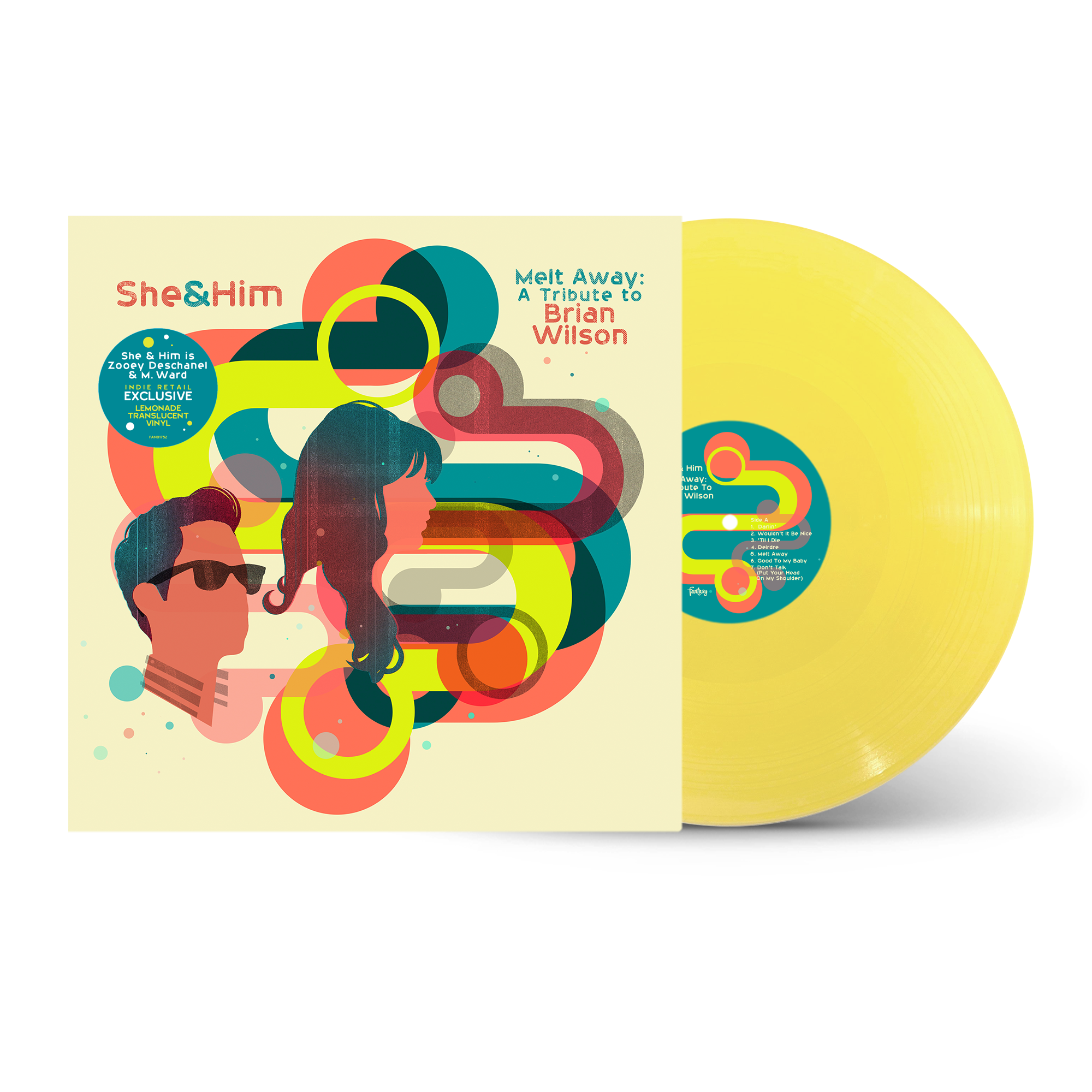 Buy She & Him - Melt Away: A Tribute To Brian Wilson (Limited Edition, Clear Vinyl, Indie Exclusive)