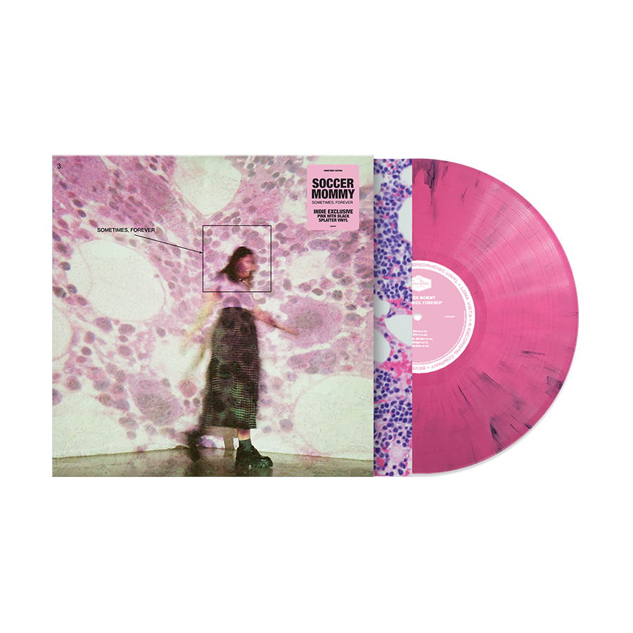 Buy Soccer Mommy - Sometimes, Forever (Pink with Black Splatter Vinyl)