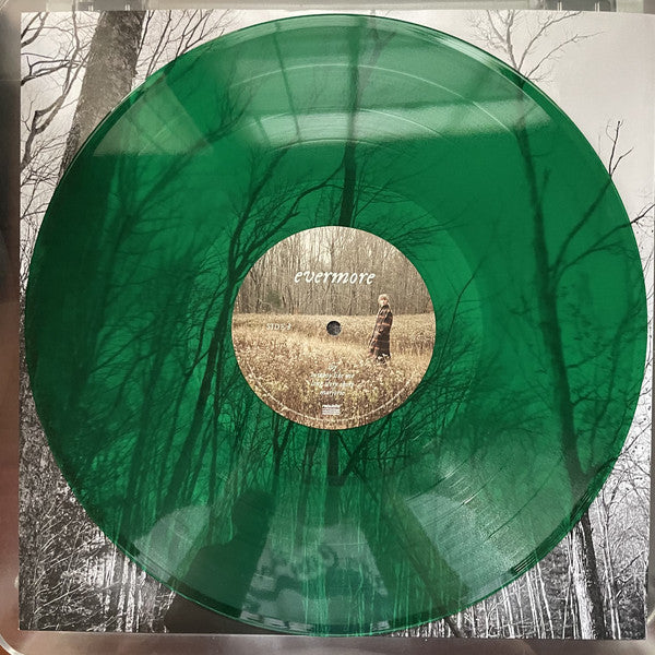 Taylor Swift - Evermore (Deluxe Edition, 2xLP Translucent Green Vinyl