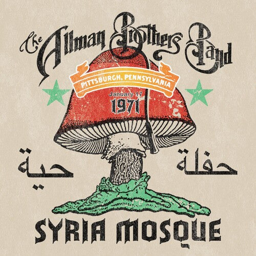 Order The Allman Brothers Band - Syria Mosque: Pittsburgh, PA 1-17-71 (RSD 2023, Steel Gray Vinyl)