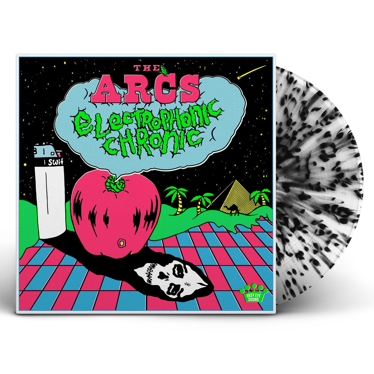 Order Products The Arcs - Electrophonic Chronic (Indie Exclusive, Limited Edition Clear w/Black Splatter Vinyl)