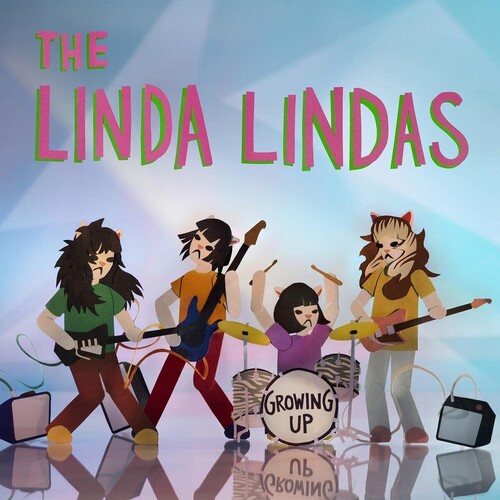 Buy The Linda Lindas - Growing Up (Specialty Clear w/ Blue Pink Splatter Vinyl, Indie Exclusive)