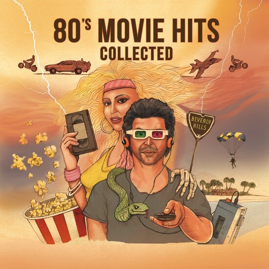 Buy Various Artists - 80's Movie Hits Collected (Import, Limited Edition 2xLP Black & White Vinyl)