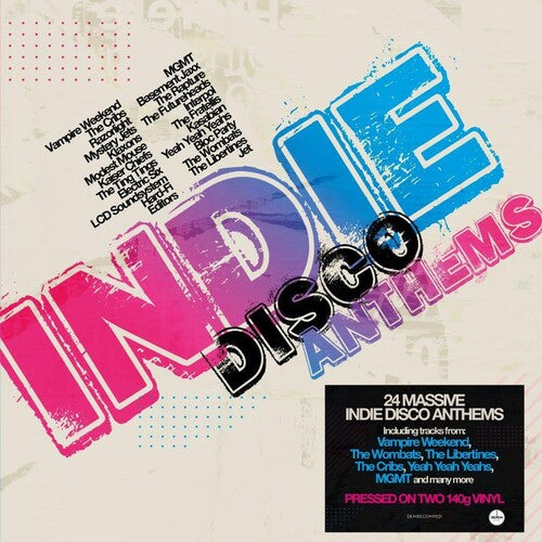 Order Various Artists - Indie Disco Anthems (2xLP Black Vinyl, United Kingdom Import)