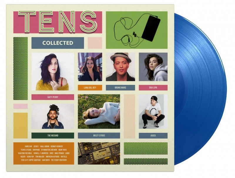 Buy Various Artists - Tens Collected (Import, Numbered, Limited Edition 2xLP Translucent Blue Vinyl)