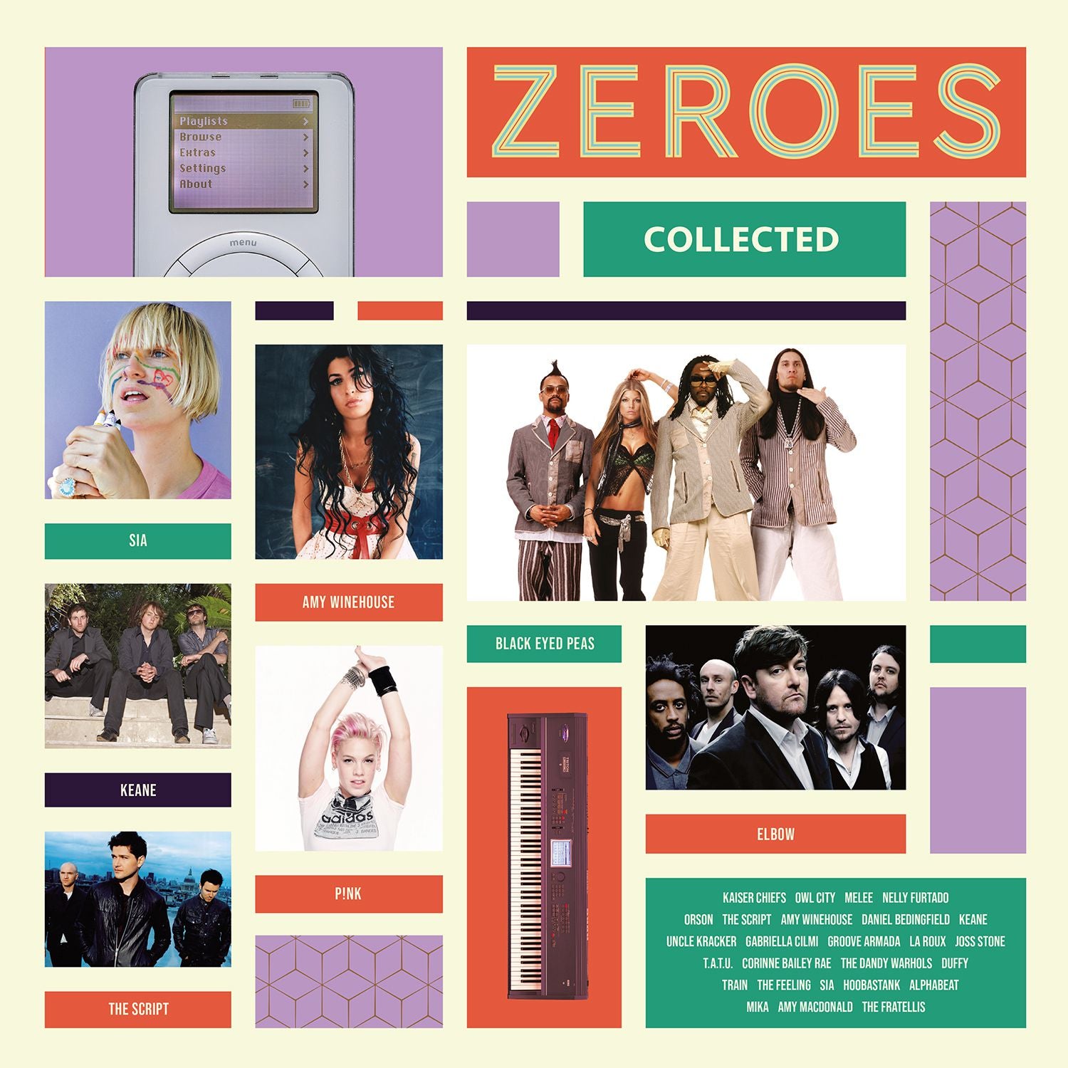 Buy Various Artists - Zeroes Collected (Import, Numbered, Limited Edition 2xLP Translucent Yellow Vinyl)